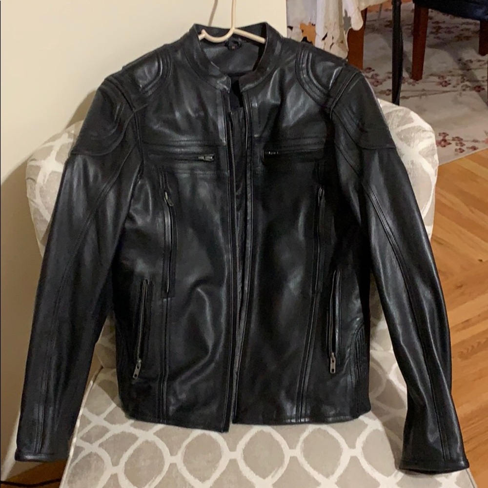 Leather jacket